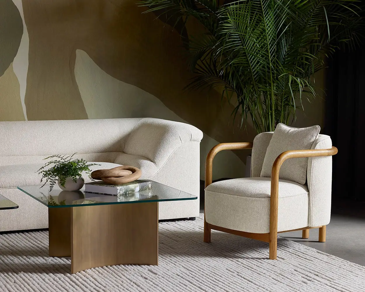 Marteen Light Taupe Fabric Accent Chair Marteen Light Taupe Fabric Accent Chair
