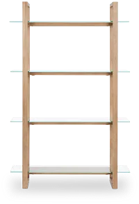 Haven Light Tone Bookcase