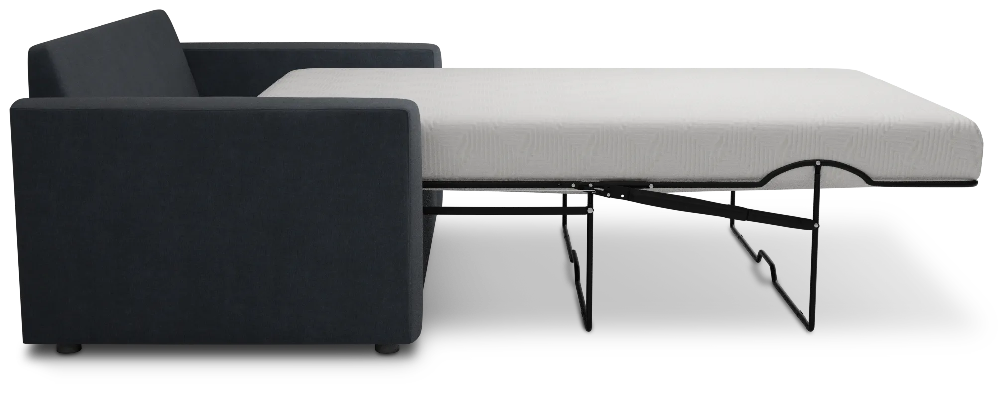 Siesta Victory Dark Blue Fabric Cooling Memory Foam Sleeper