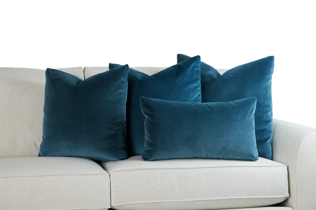 Lauran Dark Blue 24" Accent Pillow