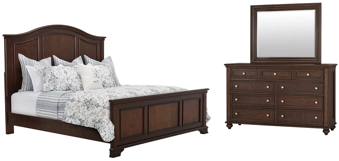 Savannah Dark Tone Panel Bedroom