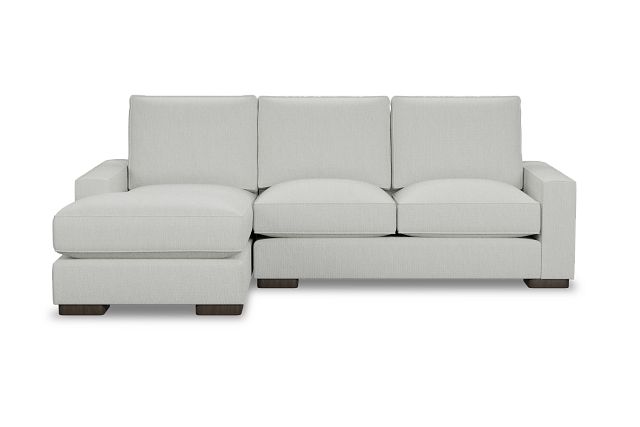 Edgewater Revenue White Left Chaise Sectional