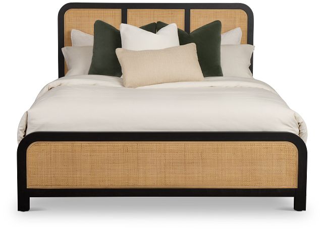 Pacific Two-tone Platform Bed