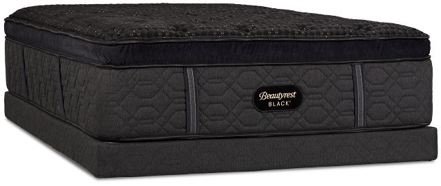 Beautyrest Black Series Four Summit Plush Low-profile Mattress Set
