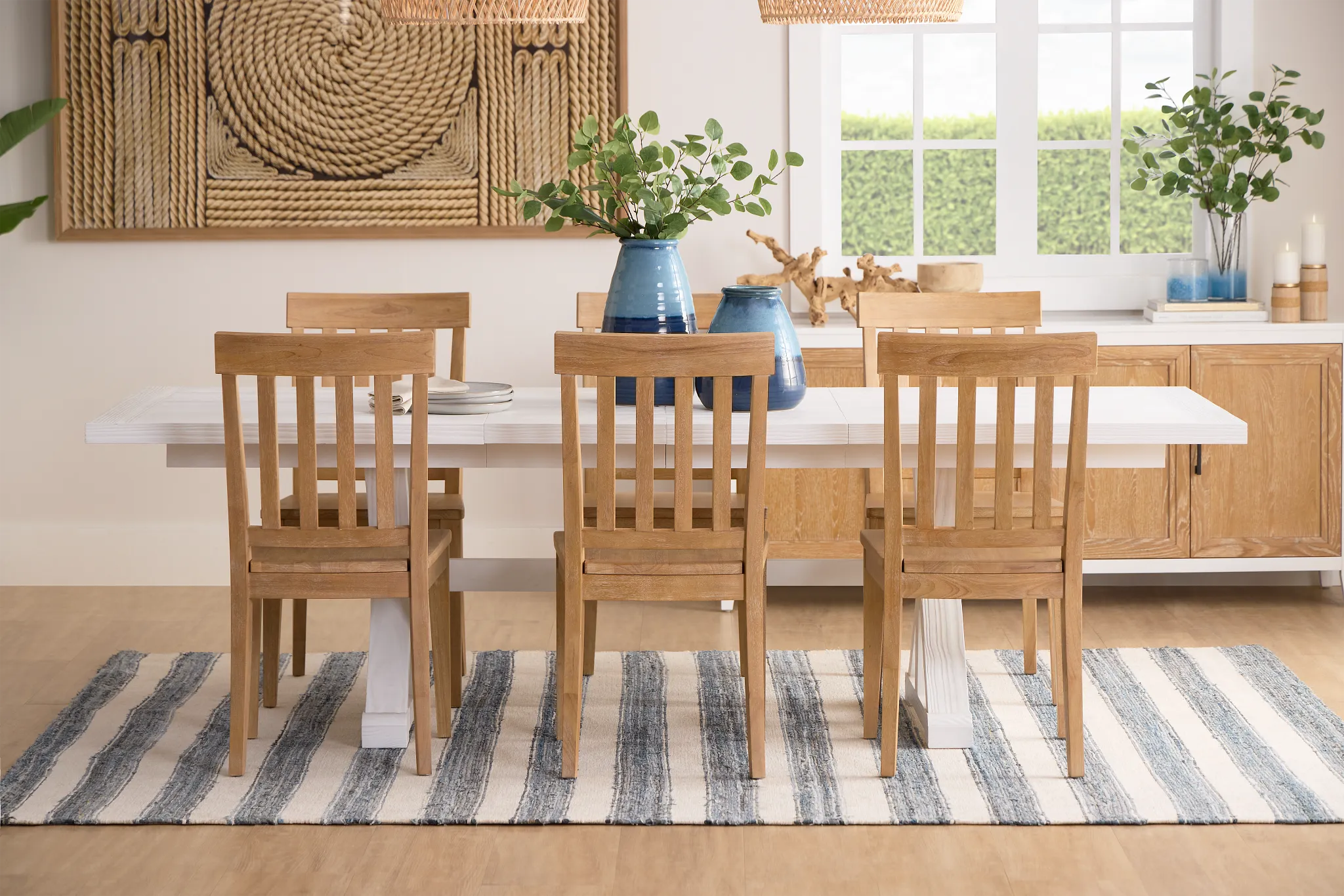 Nantucket White Pine Rectangular Table