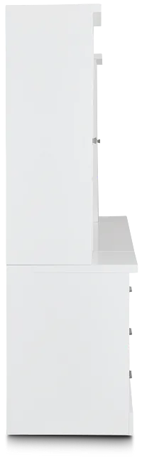 Newport White Large Drawer Entertainment Wall