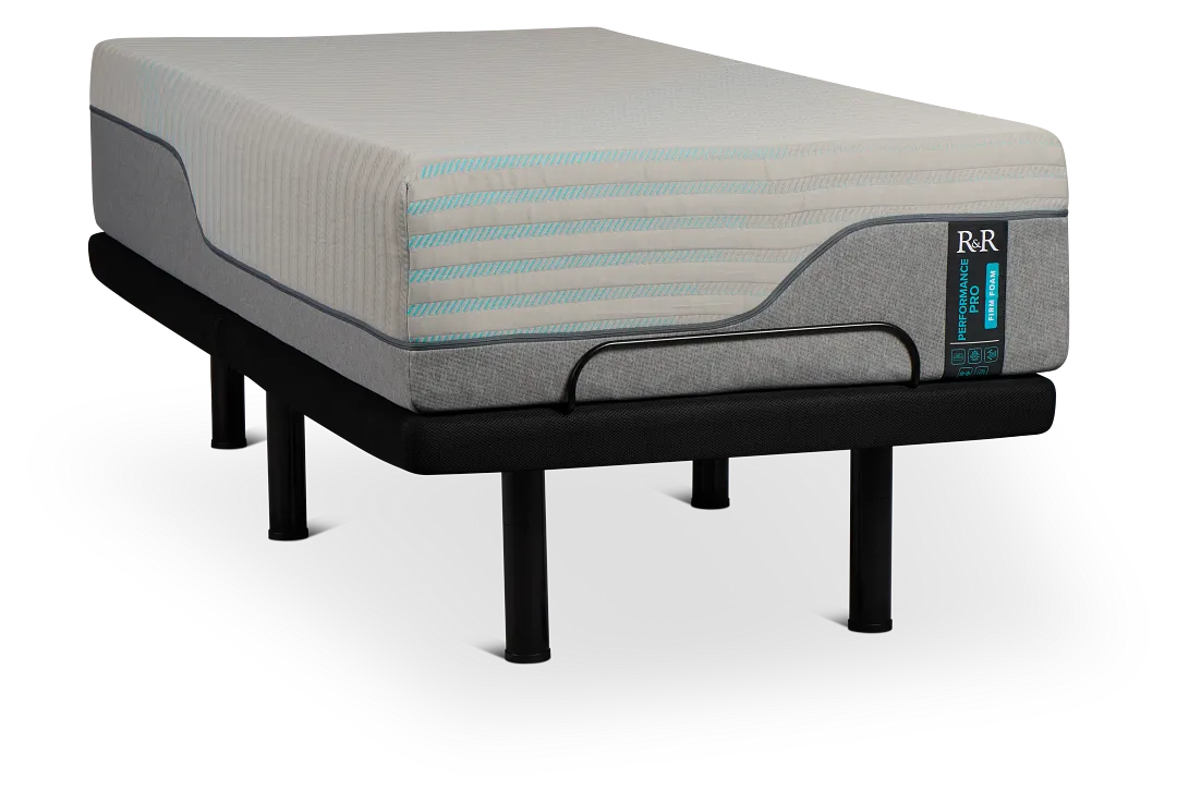 Rest & Renew Performance Pro Firm Plus Adjustable Mattress Set