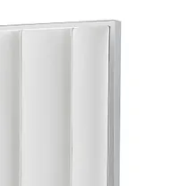 Ocean Drive White Metal Panel Bed