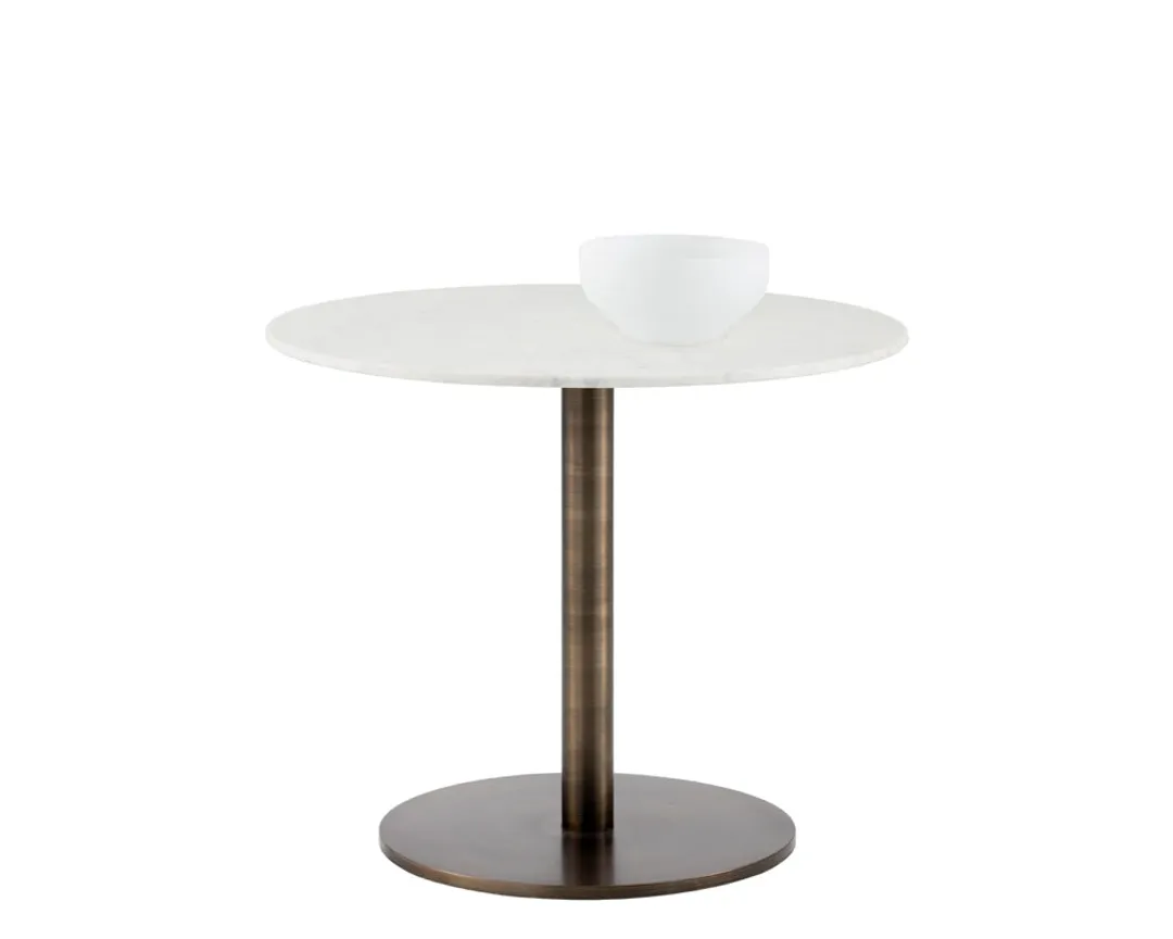 Elvira White Round Table