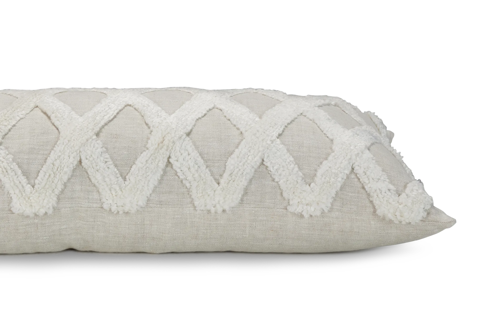 Ellett Ivory Lumbar Accent Pillow