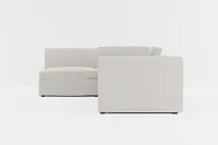 Destin Lucy Light Beige Fabric 4-piece Modular Sectional