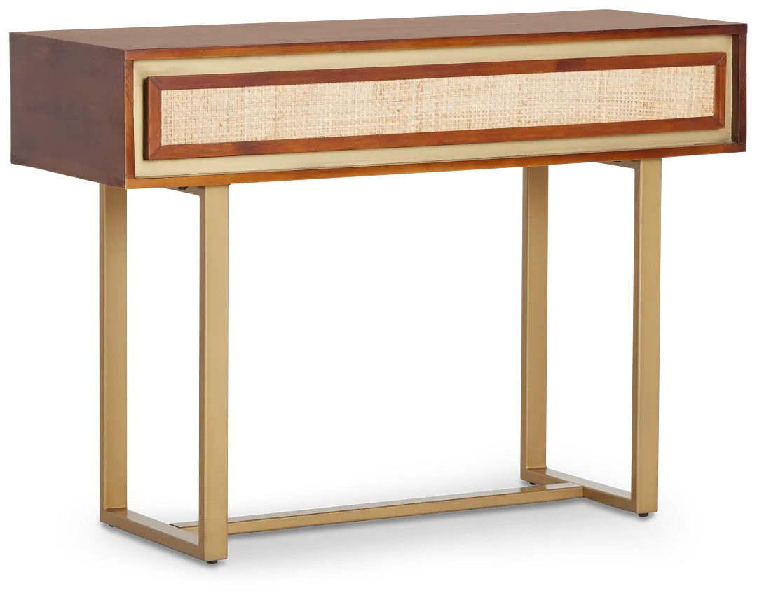 Briar Mid Tone Console Table