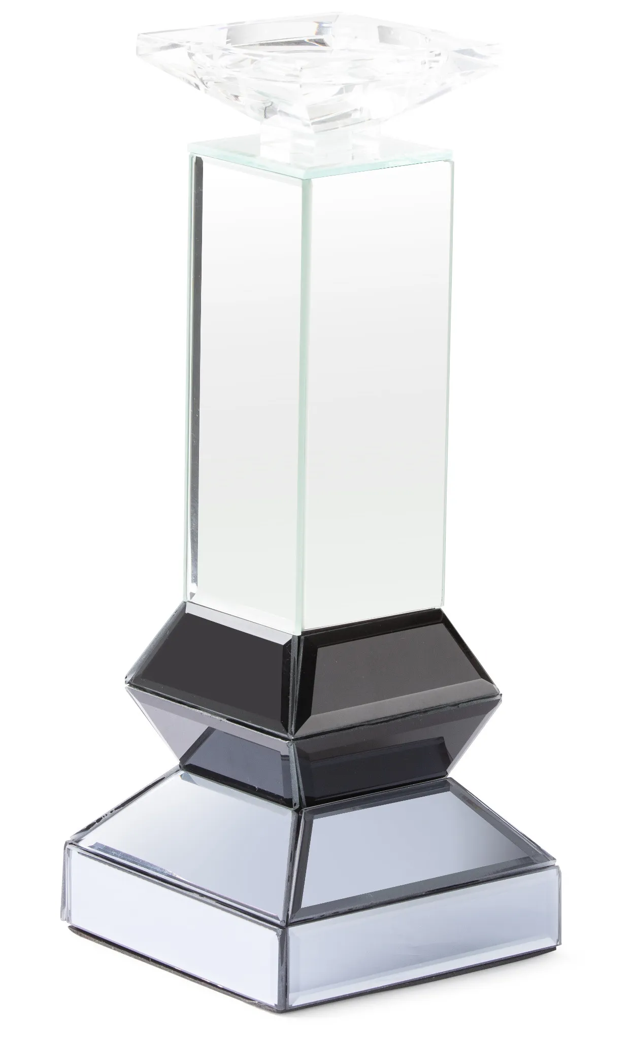 Penelope Silver Small Candle Holder