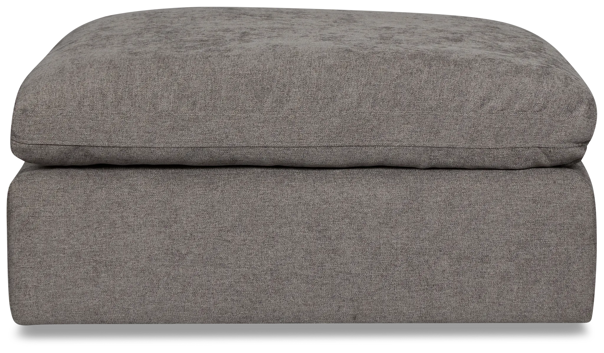 Drift Dark Gray Fabric Ottoman Drift Dark Gray Fabric Ottoman