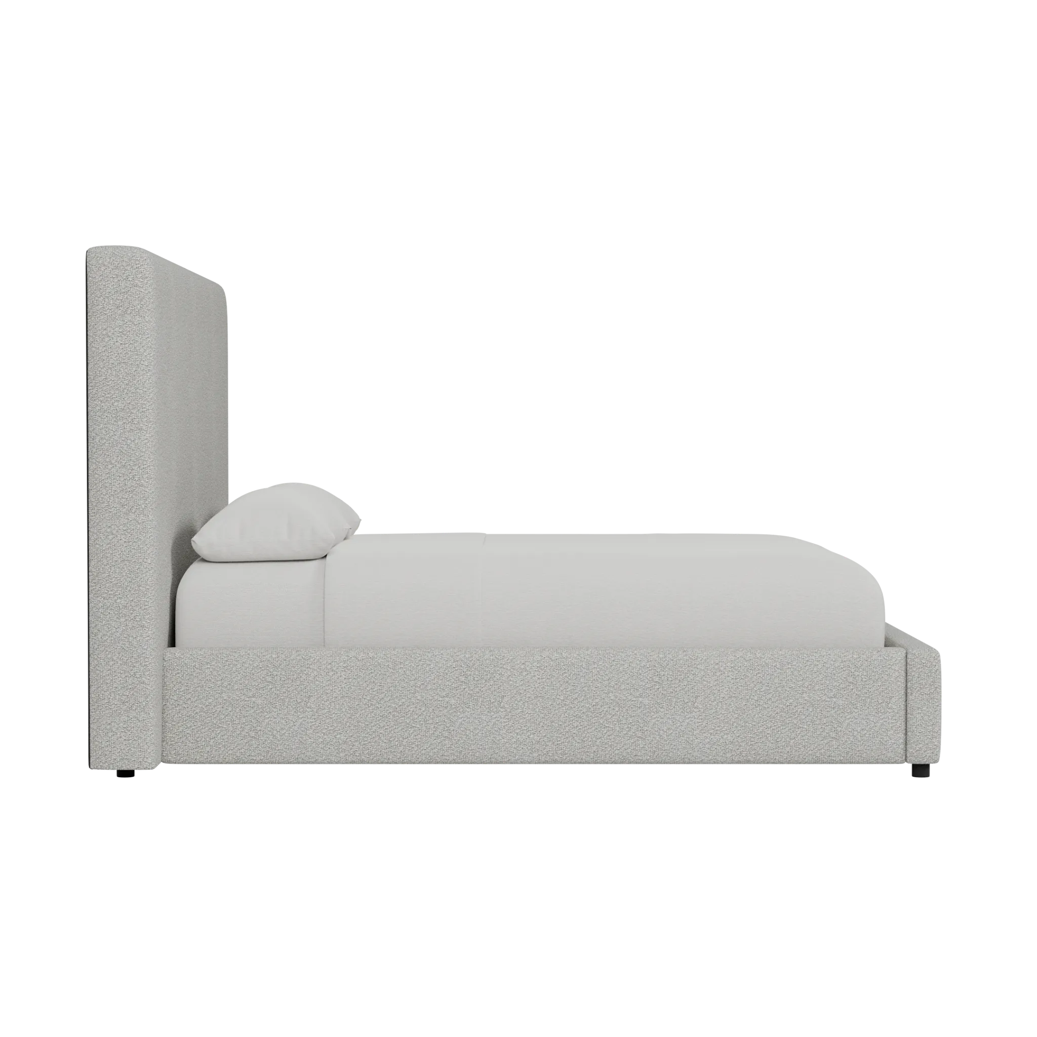 Grayton Sutton 54" Upholstered Platform Bed