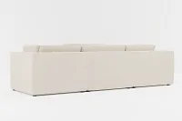 Destin Suave Beige Fabric 5-piece Modular Sectional