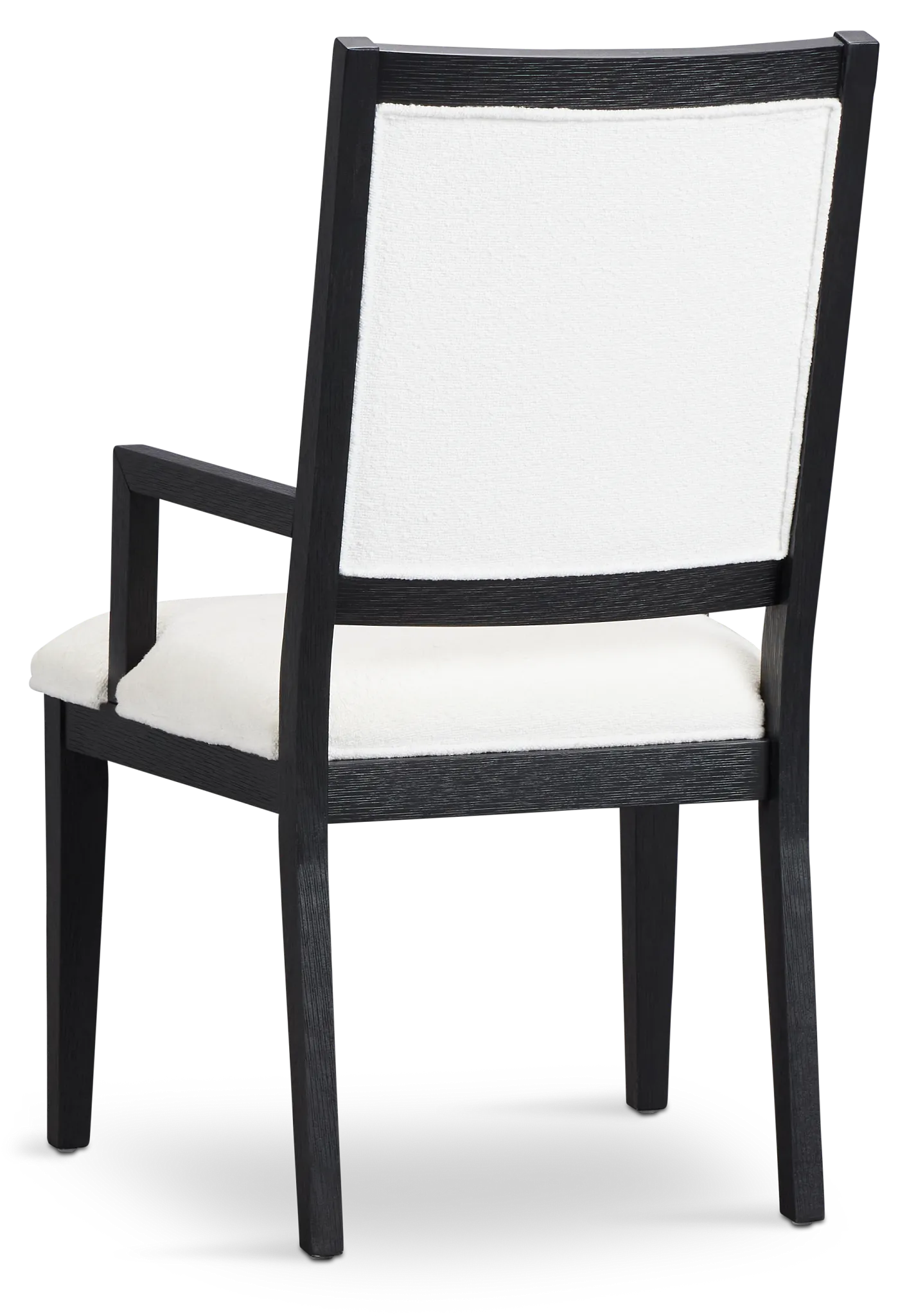 Alden Black Upholstered Arm Chair