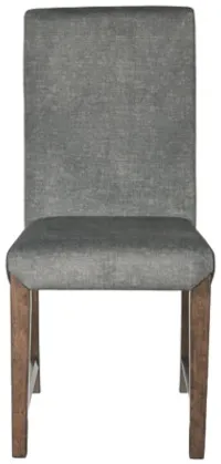 Raehurst Dark Gray Upholstered Side Chair