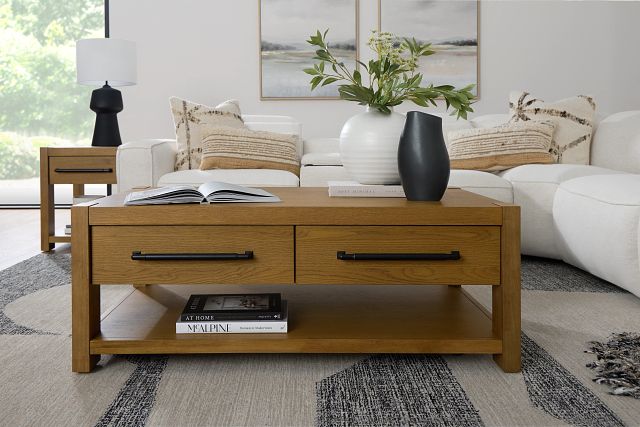 Tahoe Light Tone Rectangular Coffee Table