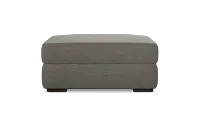 Edgewater Maguire Pewter Ottoman