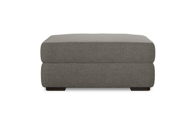 Edgewater Maguire Pewter Ottoman
