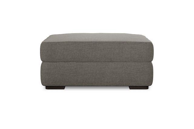 Edgewater Maguire Pewter Ottoman