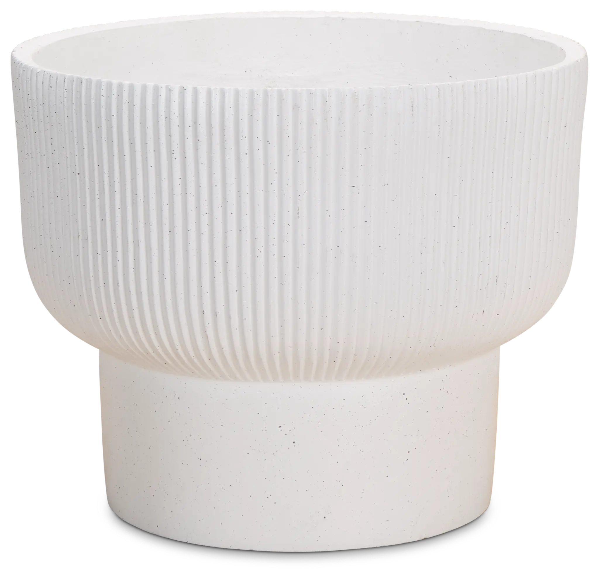 Yara White Large Planter Yara White Large Planter