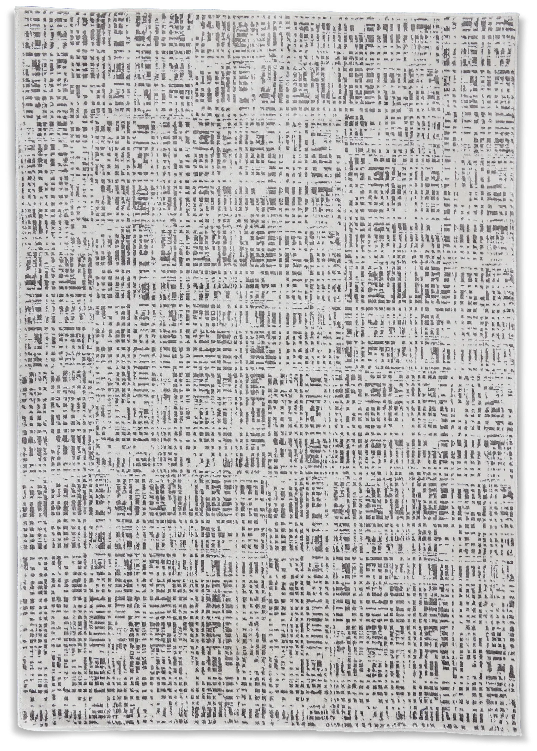 Montce White 5x8 Area Rug