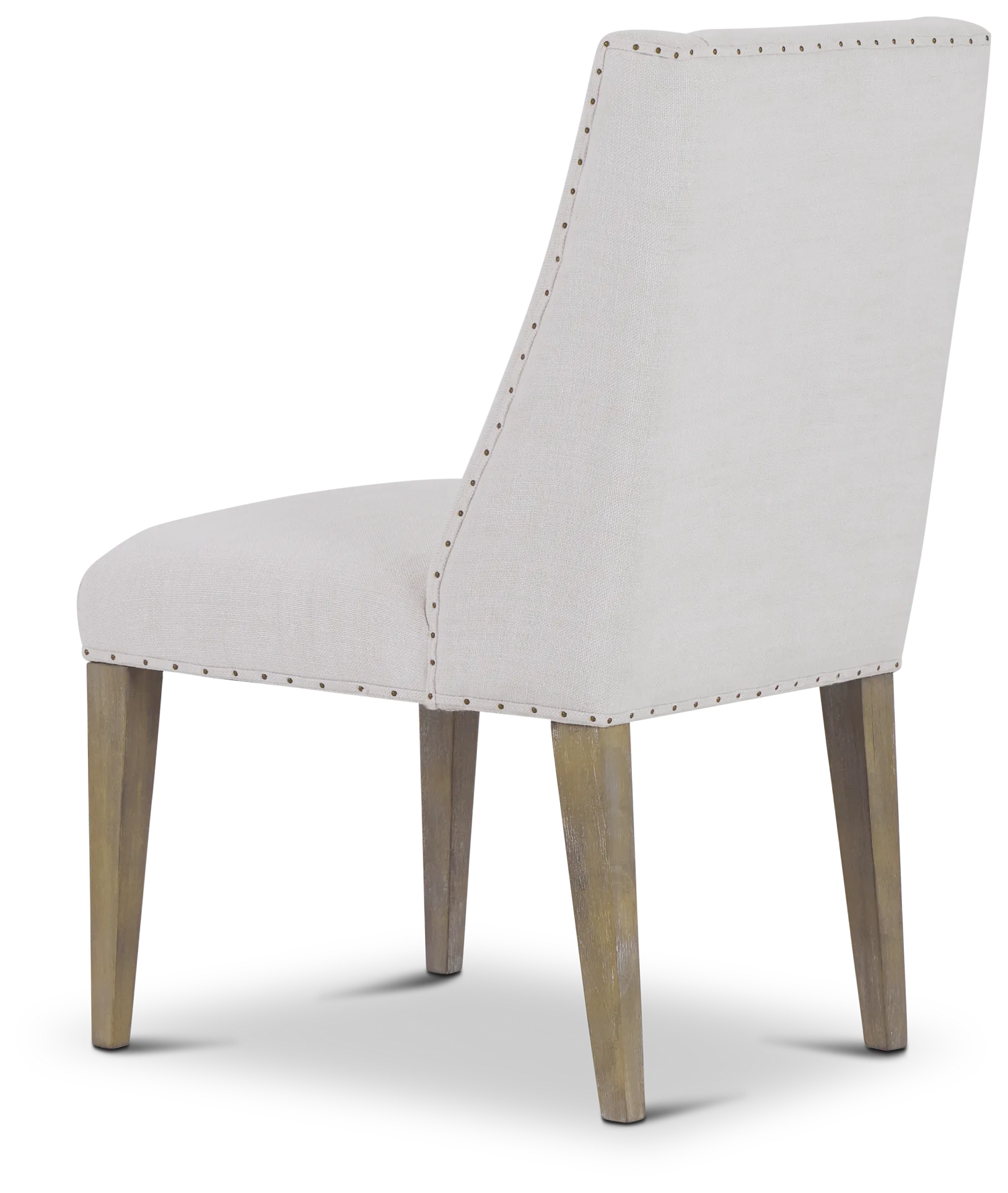 Berlin White Upholstered Arm Chair