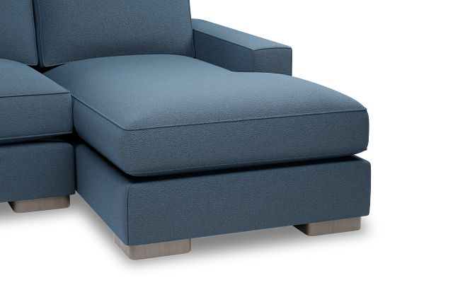 Edgewater Elite Blue Large Right Chaise Sectional