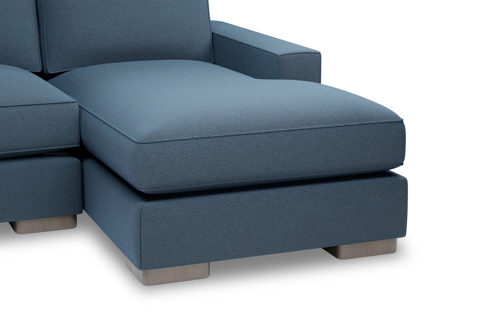 Edgewater Elite Blue Large Right Chaise Sectional