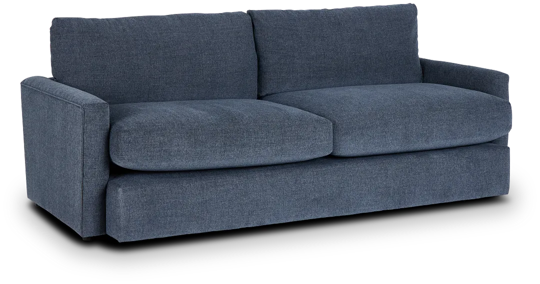 Noah Blue Fabric Sofa