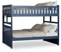 Charleston Dark Blue Bunk Bed