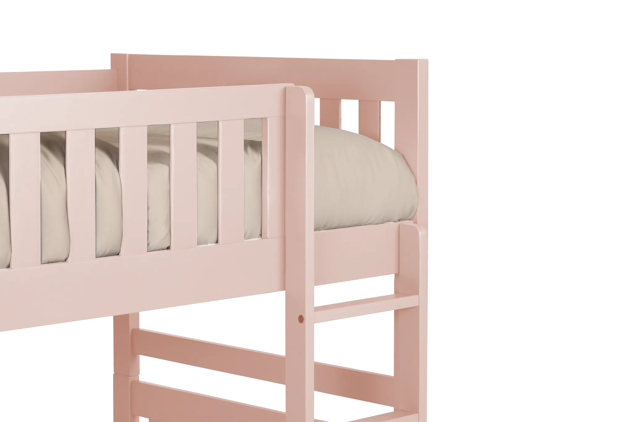 Charleston Pink Trundle Bunk Bed