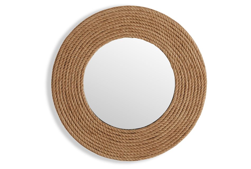Maroon - Mirror Work Handmade Fabart Jute Magnet 38