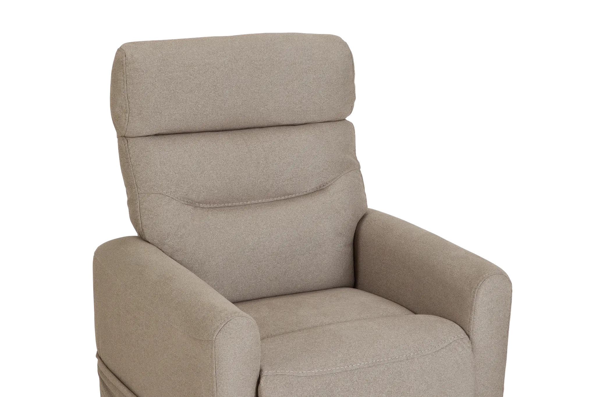 Canton Beige Fabric Power Lift Recliner Canton Beige Fabric Power Lift Recliner