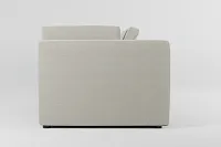 Destin Elite Ivory Fabric 3-piece Modular Sofa