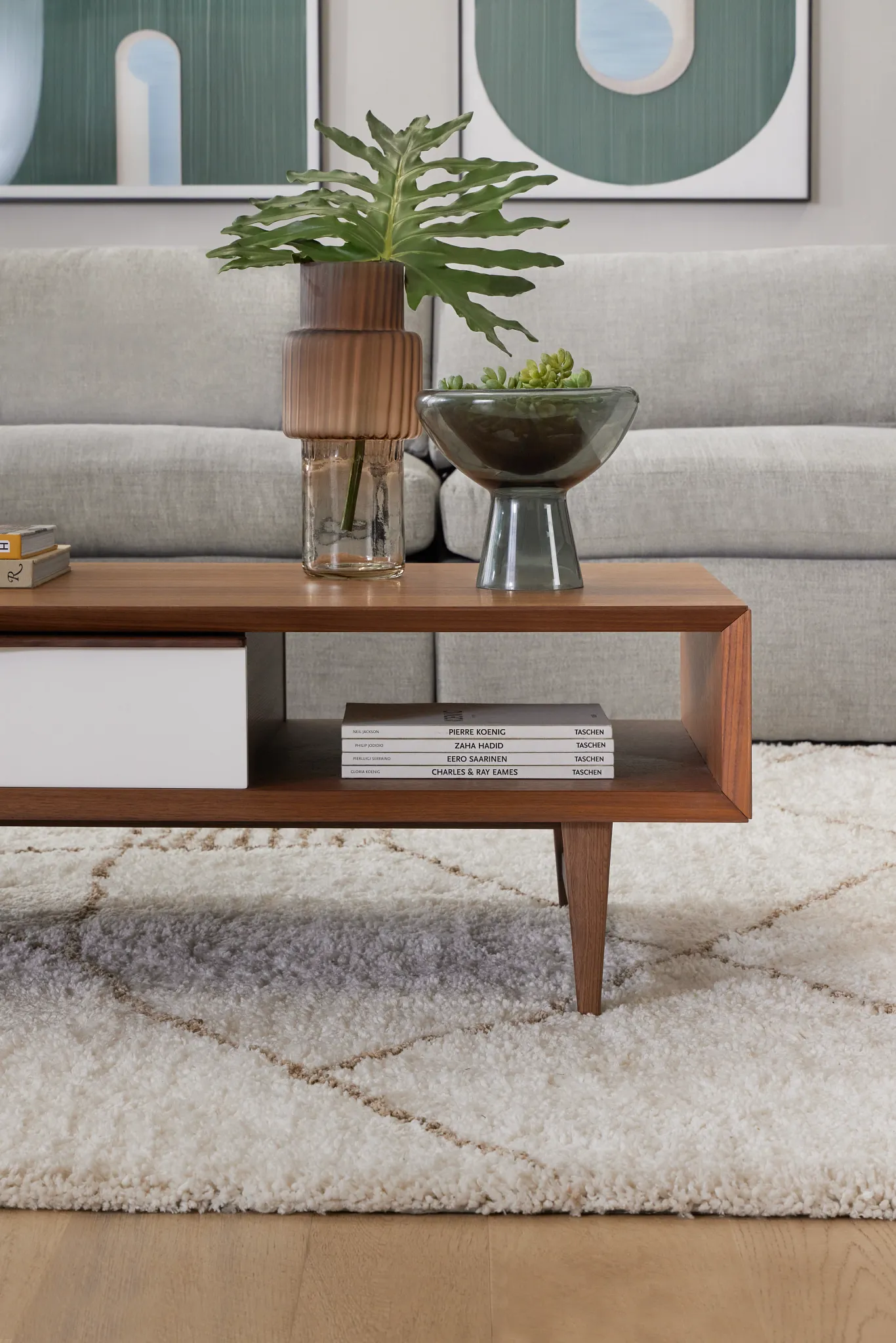 Flynn Mid Tone Rect Coffee Table