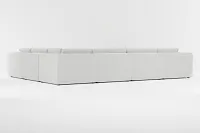 Destin Delray Pewter Fabric 8-piece Modular Sectional