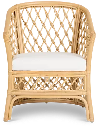 Aloha Light Tone Woven Accent Chair