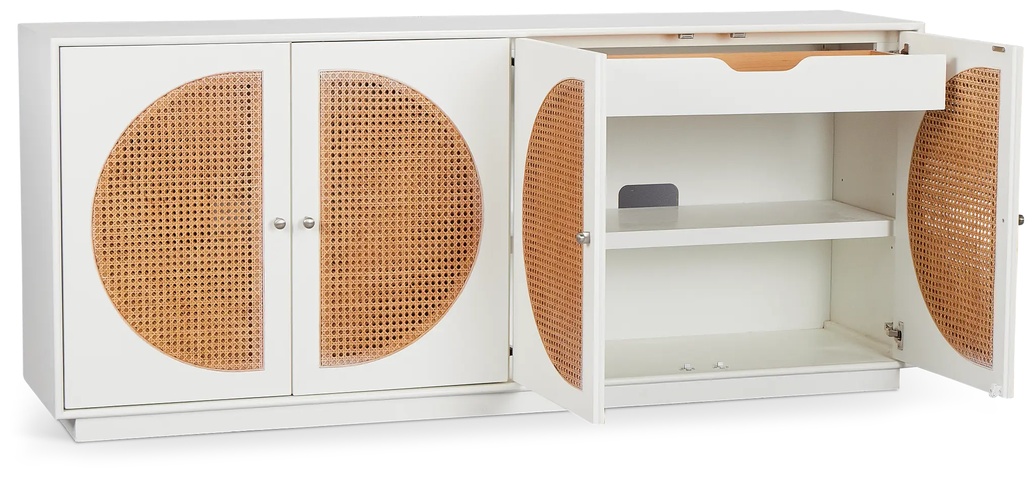 Malibu White Credenza Malibu White Credenza