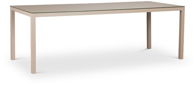 Lisbon Khaki 86" Rectangular Table