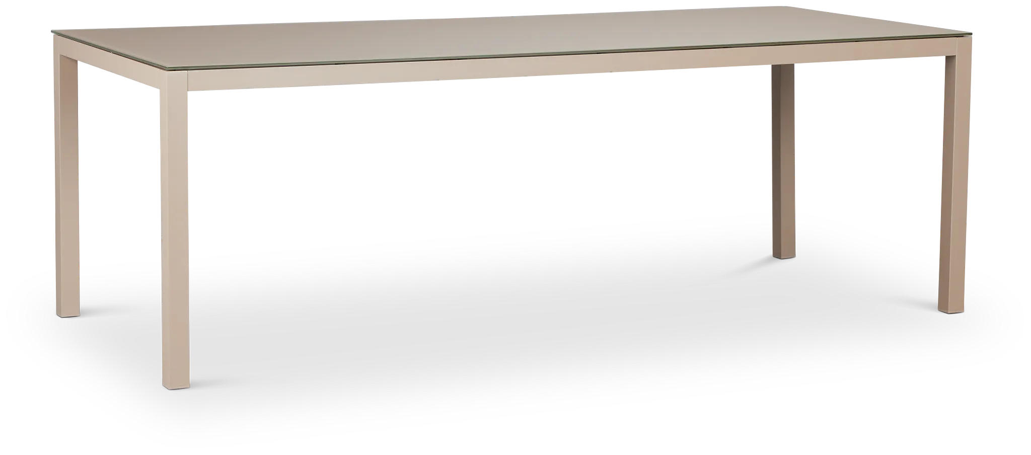 Lisbon Khaki 86" Rectangular Table