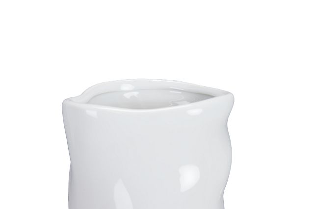 Mecari White Medium Vase