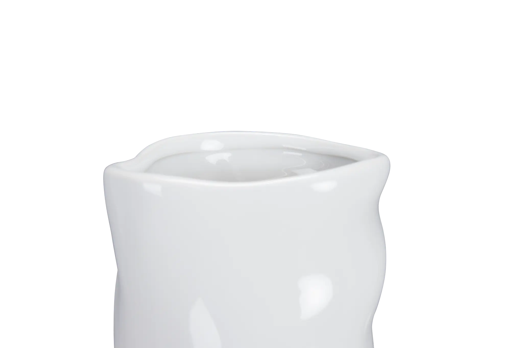 Mecari White Medium Vase Mecari White Medium Vase