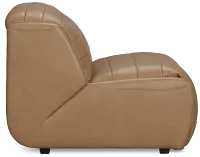 Ronnie Brown Lthr/vinyl Power Recliner With Power Headrest