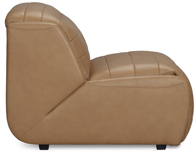 Ronnie Brown Lthr/vinyl Power Recliner With Power Headrest