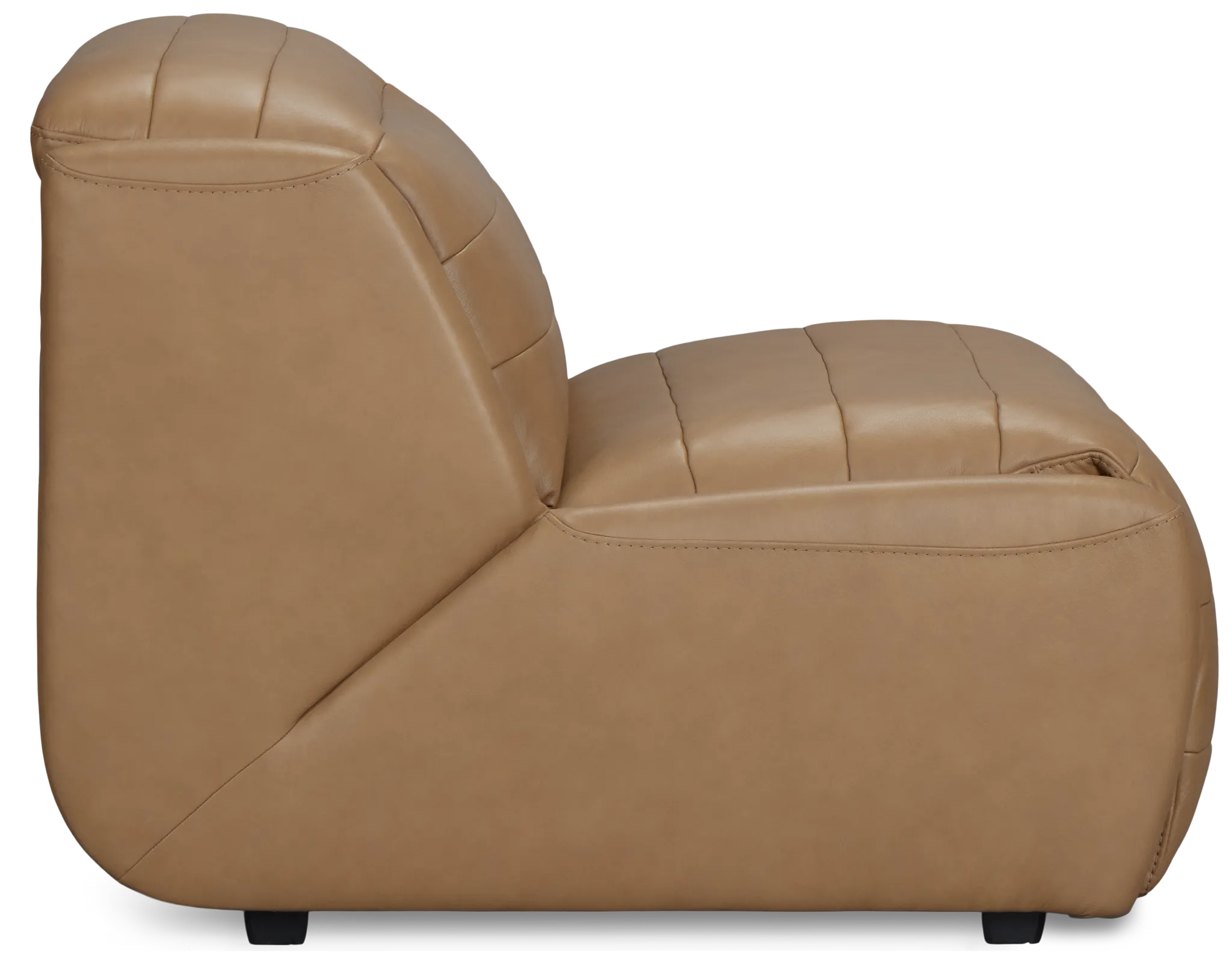 Ronnie Brown Lthr/vinyl Power Recliner With Power Headrest