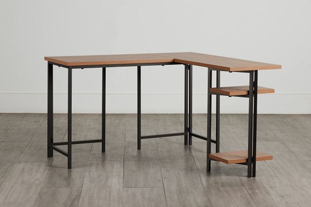 Angela Mid Tone L Desk