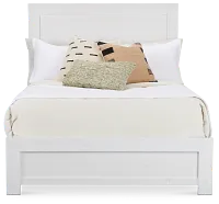 Ollie White Panel Bed